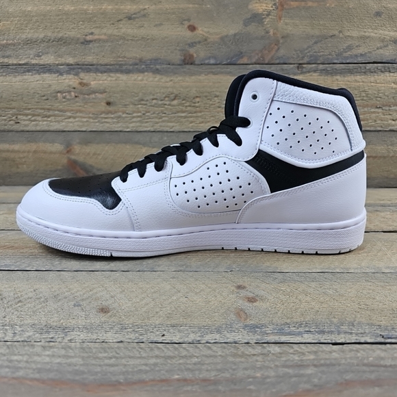 Nike Jordan Access Men's High Top Shoes White,Gym-Red,Black - Picture 7 of 10